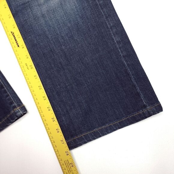 Adriano Goldschmied AG The Protege Jeans Mens 38x28 USA Made Blue Stretch - Picture 6 of 9